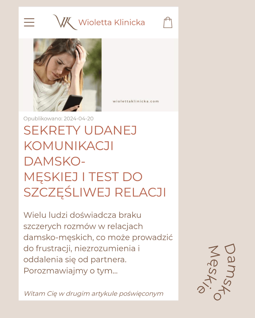 Wioletta Klinicka Komunikacja w relacjach 